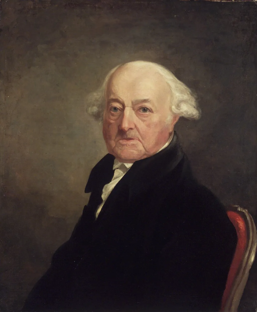 Portrait of John Adams, by Samuel F. B. Morse, oil, 1816