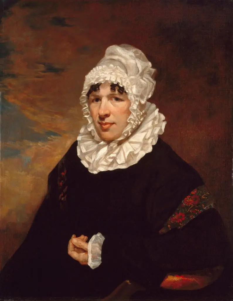 Portrait of Mrs. John Earnest Poyas (Catherine Smith, 1769–1836), by Samuel F. B. Morse