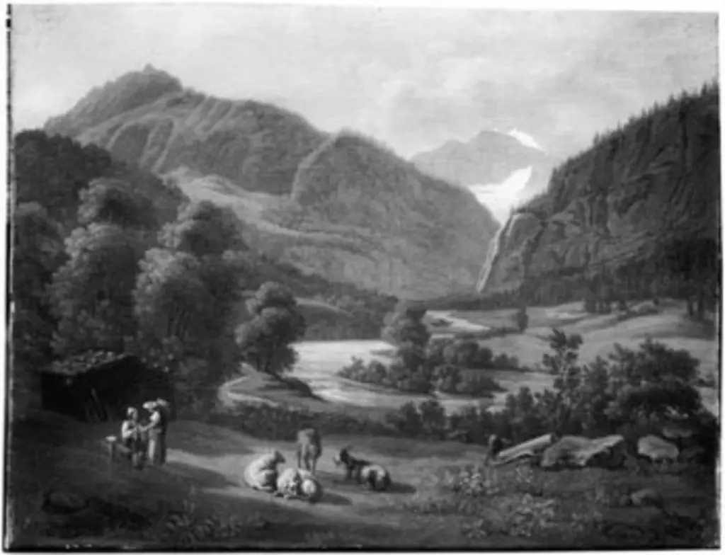 Eingang ins Lauterbrunnental, by Samuel Frey
