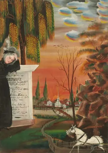 Eaton Family Memorial, by Samuel Jordan, 1831