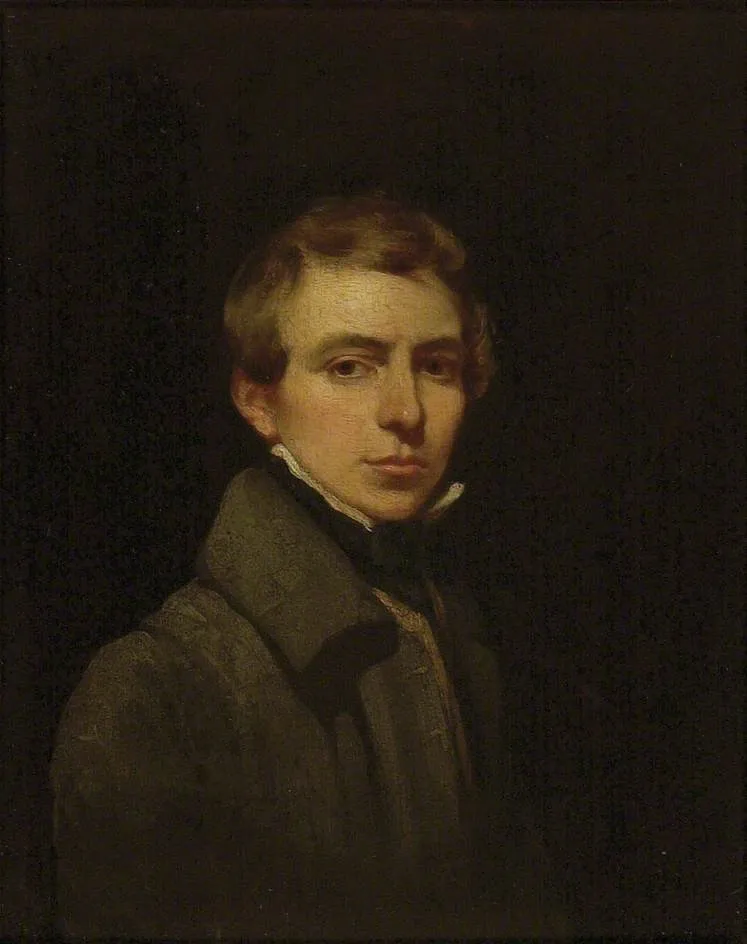 Self Portrait, by Samuel Laurence, oil, 1836