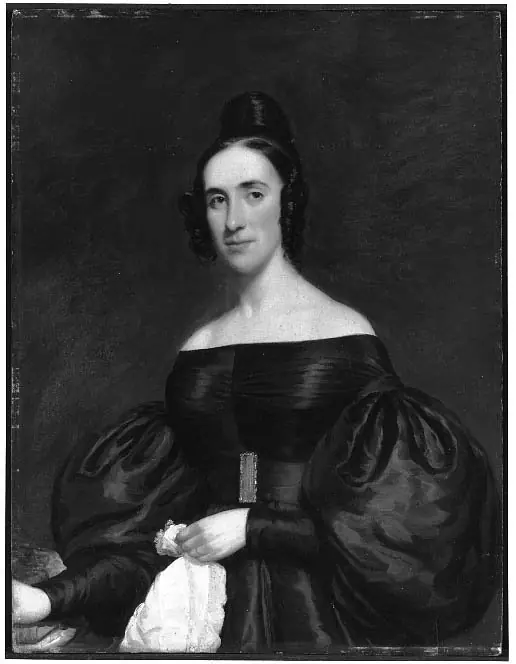 Lady in a Dark Blue Dress, by Samuel Lovett Waldo