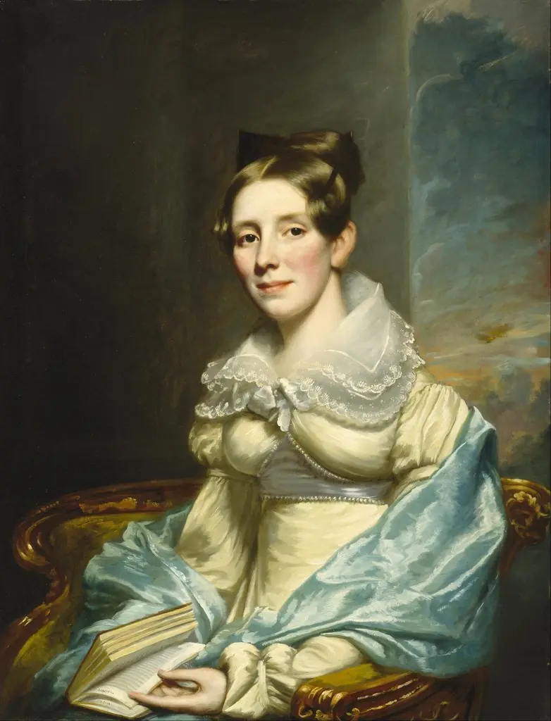Portrait of a Woman, by Samuel Lovett Waldo