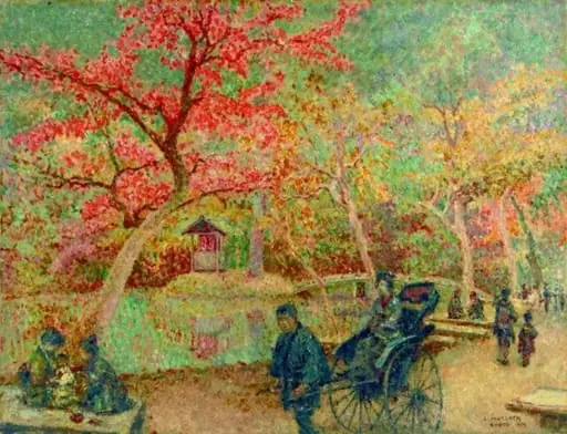 Cu ricșa, by Samuel Mützner