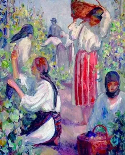 La culesul viei, by Samuel Mützner