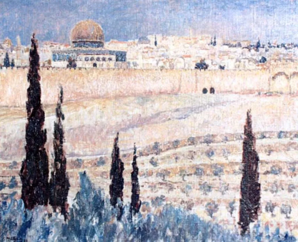 Moscheea Omar, by Samuel Mützner, unspecified, 1934