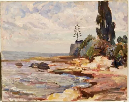 Peisaj din Ajaccio - Corsica, by Samuel Mützner