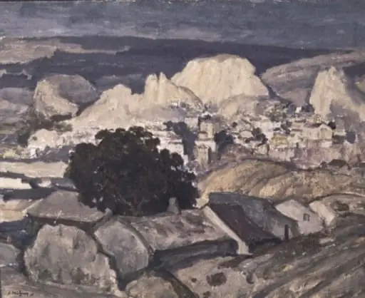 Peisaj din Balcic, by Samuel Mützner