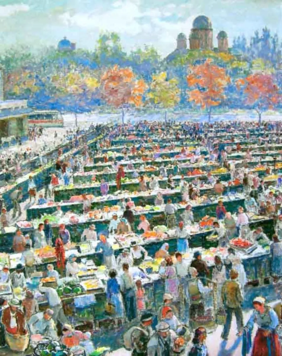 Piața Națiunii, by Samuel Mützner, unspecified, 1931