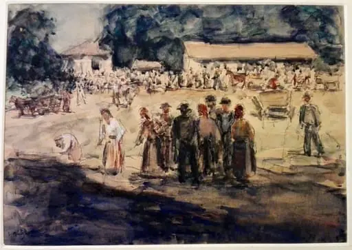 Târg, by Samuel Mützner