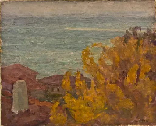 Vedere spre mare la Balcic, by Samuel Mützner