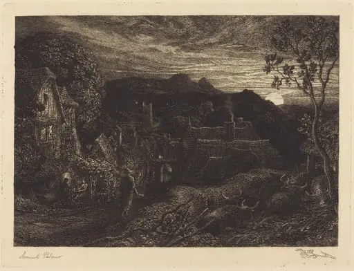 The Bellman, by Samuel Palmer
