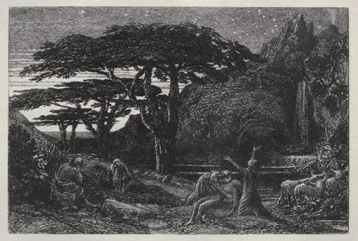 The Cypress Grove, by Samuel Palmer