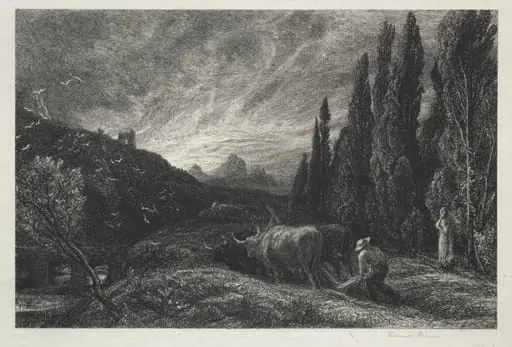 The Early Ploughman, by Samuel Palmer