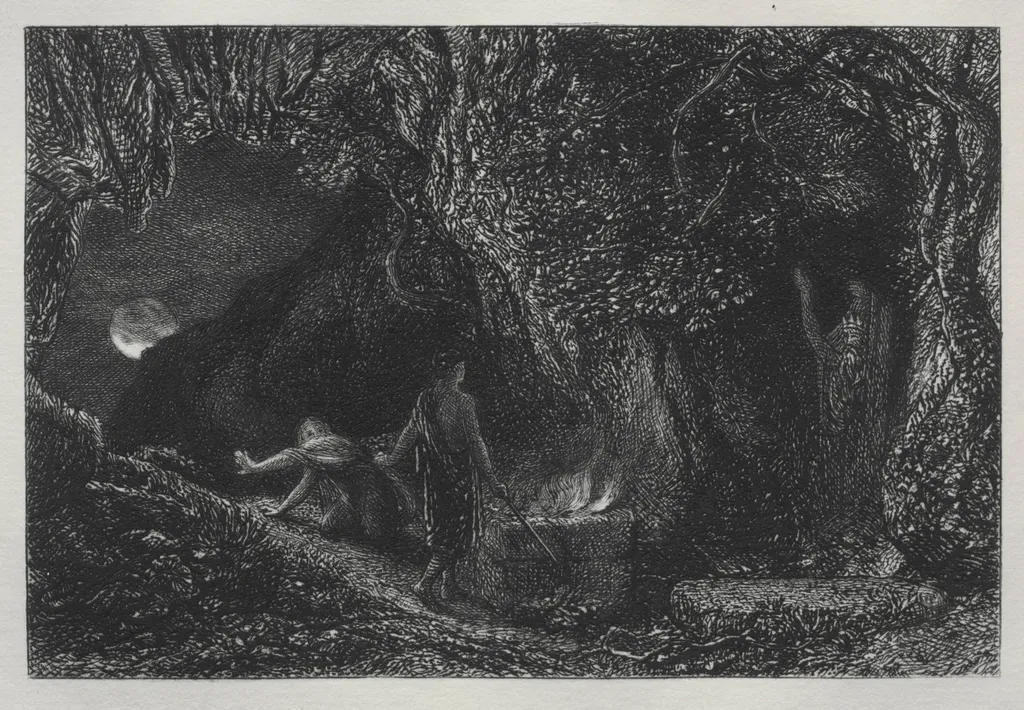 The Sepulchre, by Samuel Palmer