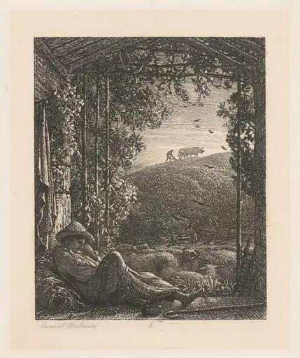 The Sleeping Shepherd, by Samuel Palmer
