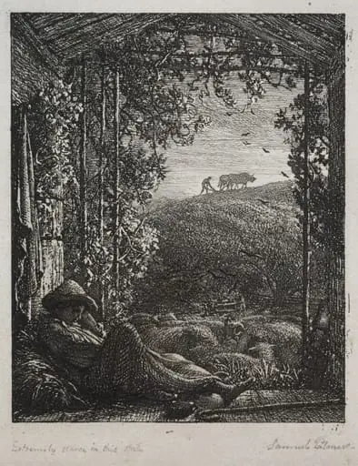 The Sleeping Shepherd, by Samuel Palmer