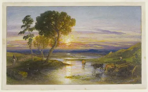 The Winding Stream, by Samuel Palmer