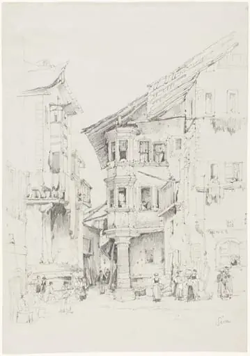 Sion, by Samuel Prout