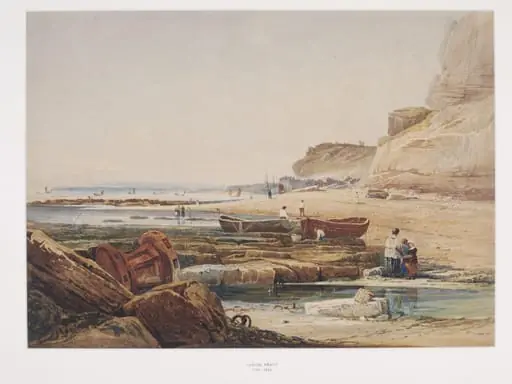 The Beach, Hastings, by Samuel Prout