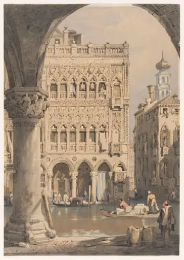 The Casa d'Oro, Venice, by Samuel Prout