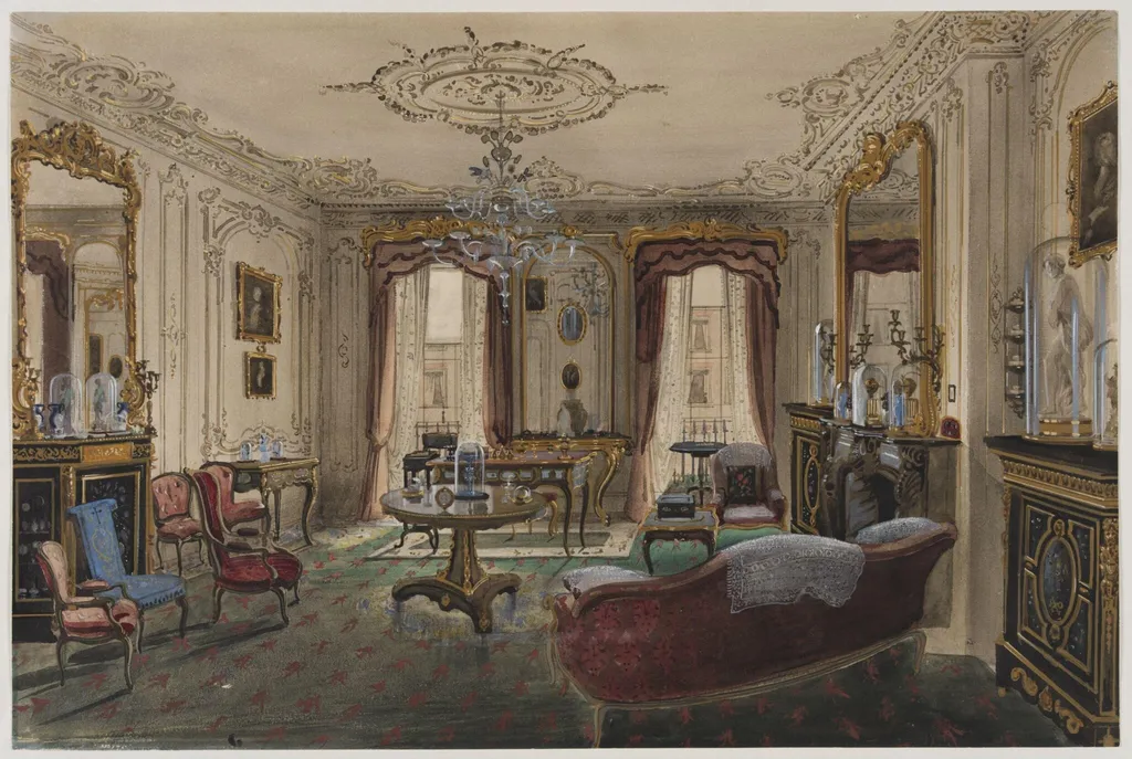 Untitled, by Samuel Rayner, watercolor, 1855