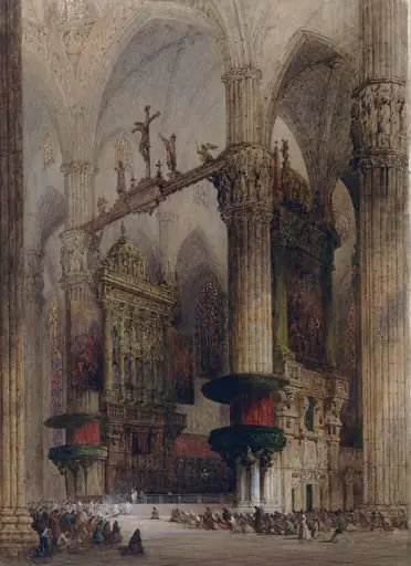Interior of Milan Cathedral, by Samuel Read
