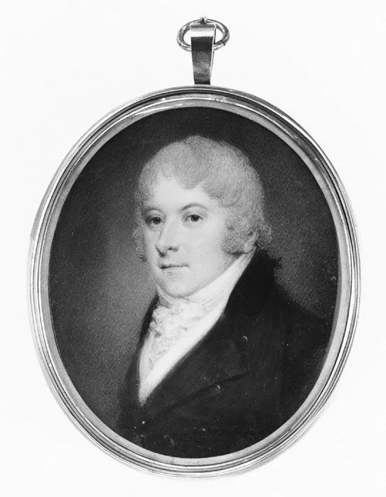 Portrait of a Man, by Samuel Shelley, unspecified, 1800