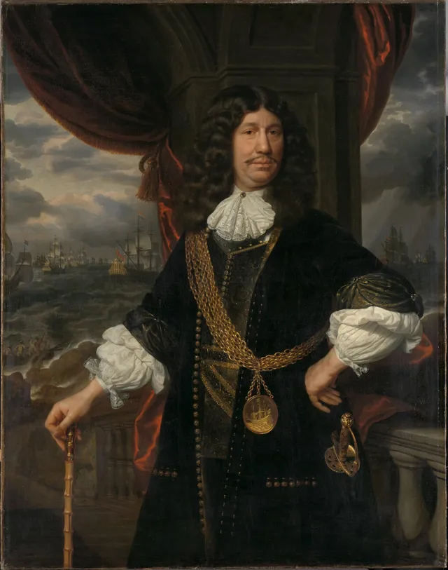 Portrait of Mattheus van den Broucke (1620-1685). Councillor of the Indies