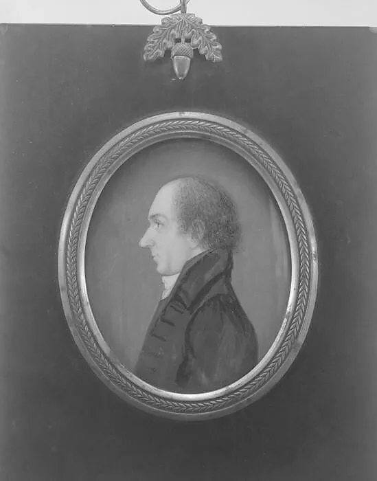 David Howe, by Samuel Wallin, watercolor, 1839