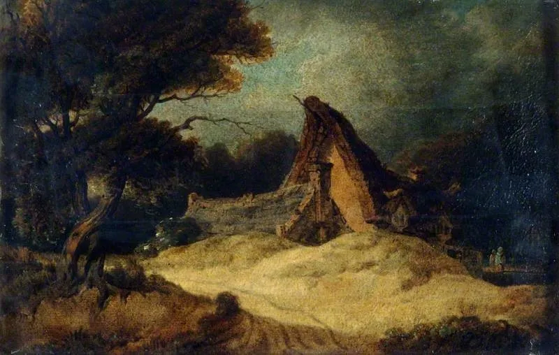 Cottage near Sandpits, Bromley, Kent, by Samuel William Reynolds, unspecified, 1814
