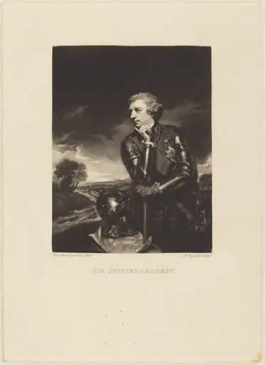 Sir Jeffery Amherst, by Samuel William Reynolds I