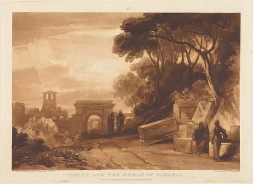 The Woman of Samaria, by Samuel William Reynolds I