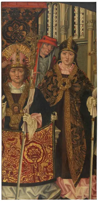 San Agustín de pontifical