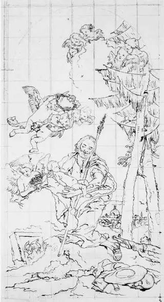 San Giuseppe col Bambino, 1850