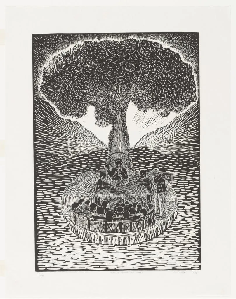 Untitled, by Sandile Goje, 1996