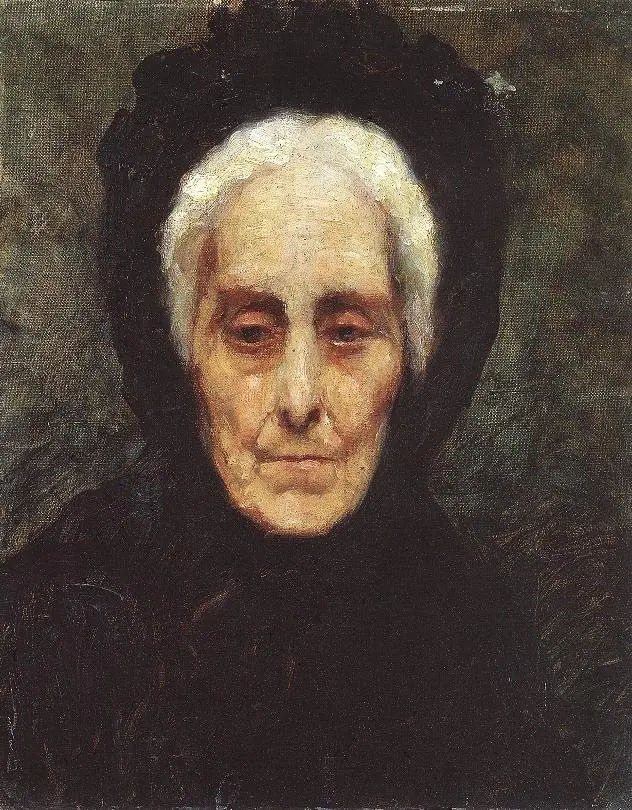 Old Woman, by Sándor Bihari