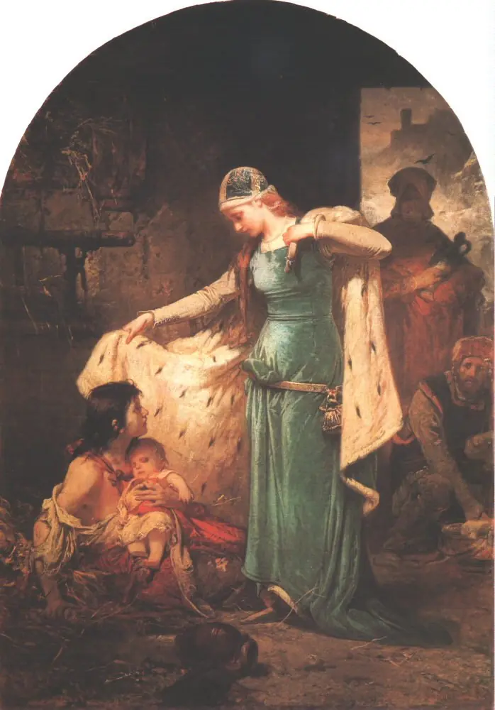 Saint Elizabeth of Hungary, by Sándor Liezen-Mayer