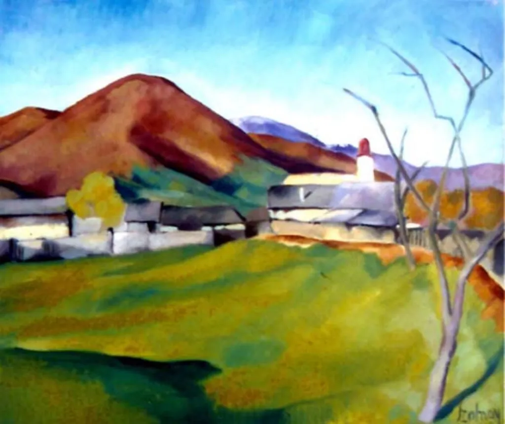 Dealuri la Baia Mare, by Sándor Szolnay, unspecified, 1949