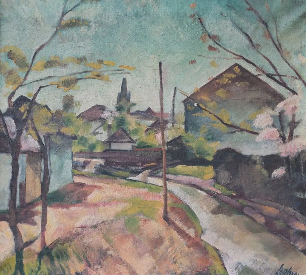 Primăvară la Baia Mare, by Sándor Szolnay, 1927