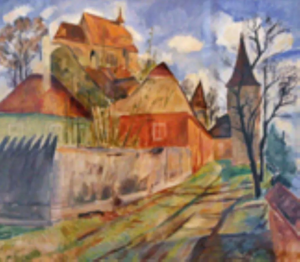 Spre cetate, primăvara, by Sándor Szolnay, unspecified, 939