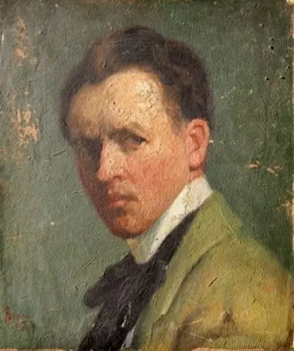 Autoportret, by Sándor Szopos