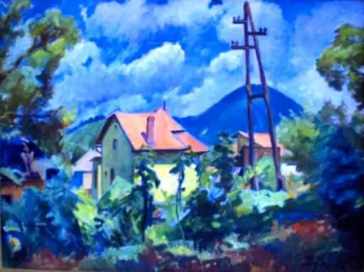 Peisaj din Baia Mare, by Sándor Ziffer