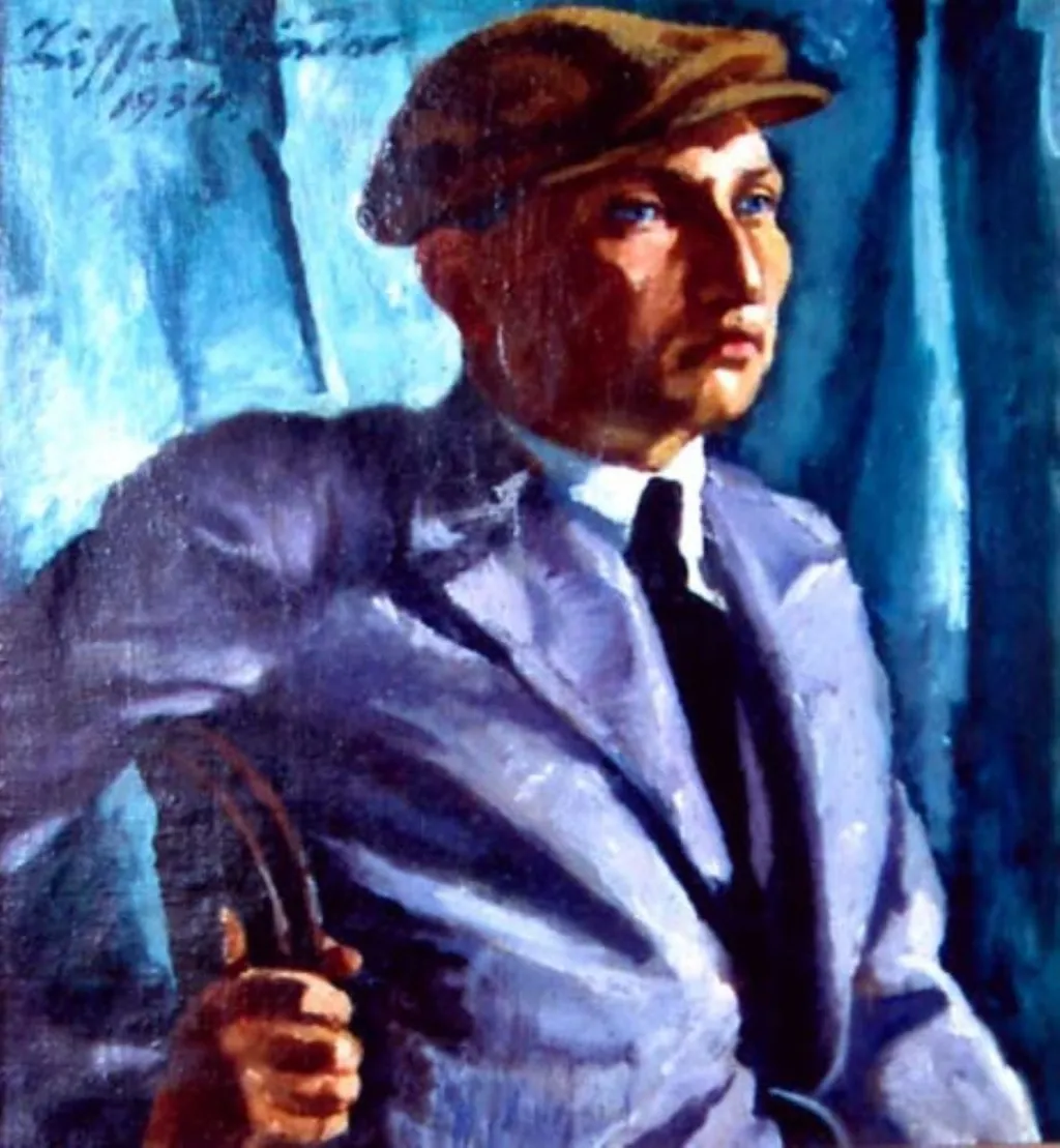 Portret de bărbat, by Sándor Ziffer, unspecified, 1949