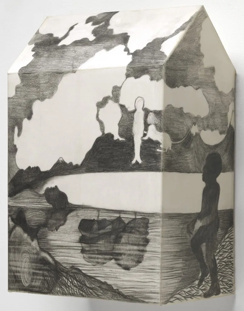 Untitled, by Sandra Vásquez de la Horra, graphite, 2015