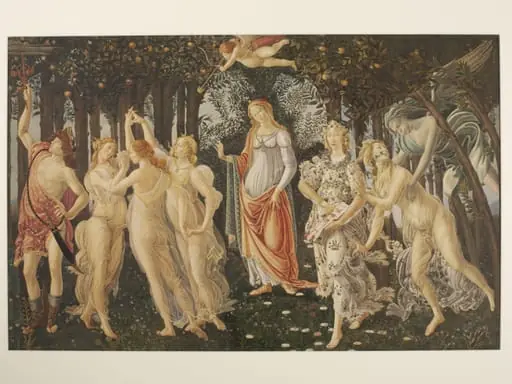 Copy after La Primavera, Sandro Botticelli in the Uffizi (Florence), by Sandro Botticelli
