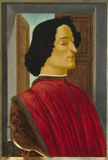 Giuliano de' Medici, by Sandro Botticelli