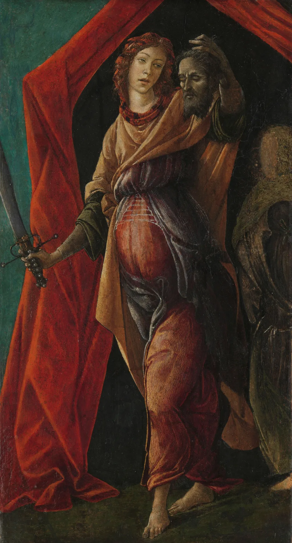 Judit with the Head of Holofernes, by Sandro Botticelli, oil, 1500