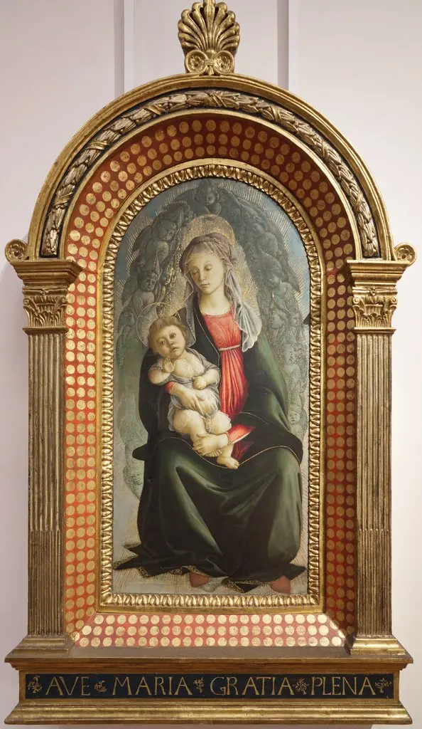 Madonna in Glory with Seraphim