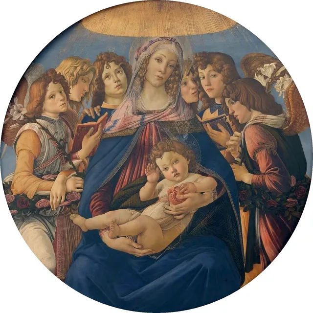 Madonna of the Pomegranate — Sandro Botticelli